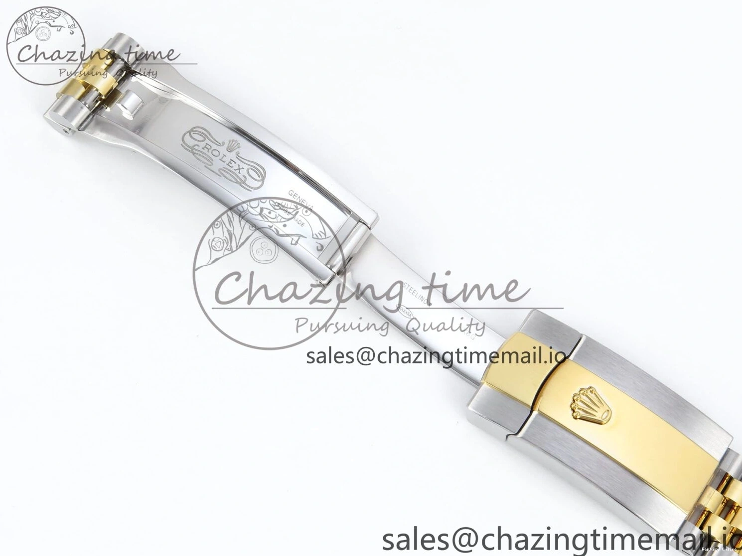 1225 Resilient DateJust 36 126233 EWEF Best Edition YG Stick Dial on SS YG Jubilee Bracelet A 624